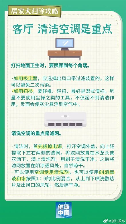 居家清洁“四要点”，这份攻略请收好！