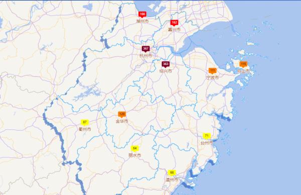 取消，暂停！杭州多所学校发出通知！浙江一地空气质量指数一度全国最差