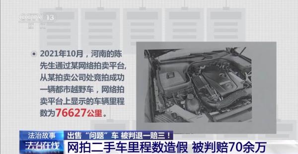 出售“问题车”被判退一赔三！购二手车遭欺诈并非个例→