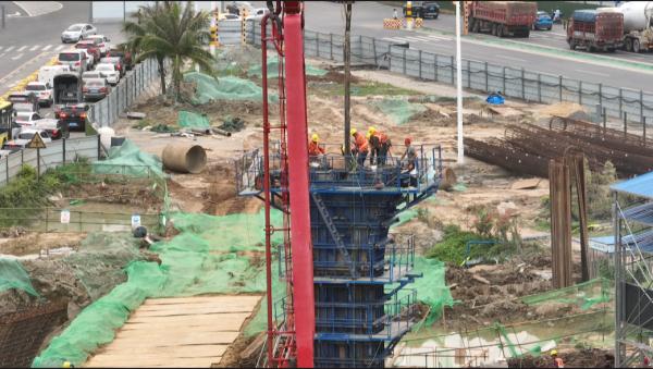 定了！海口这条快速通道9月底通车！