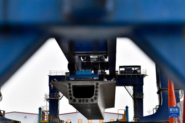 济郑高铁山东段完成全部箱梁预制 济郑高铁山东段完成全部箱梁预制