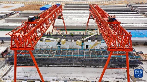 济郑高铁山东段完成全部箱梁预制 济郑高铁山东段完成全部箱梁预制