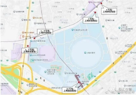 明晚上海体育场中超揭幕战，观赛建议乘坐公共交通