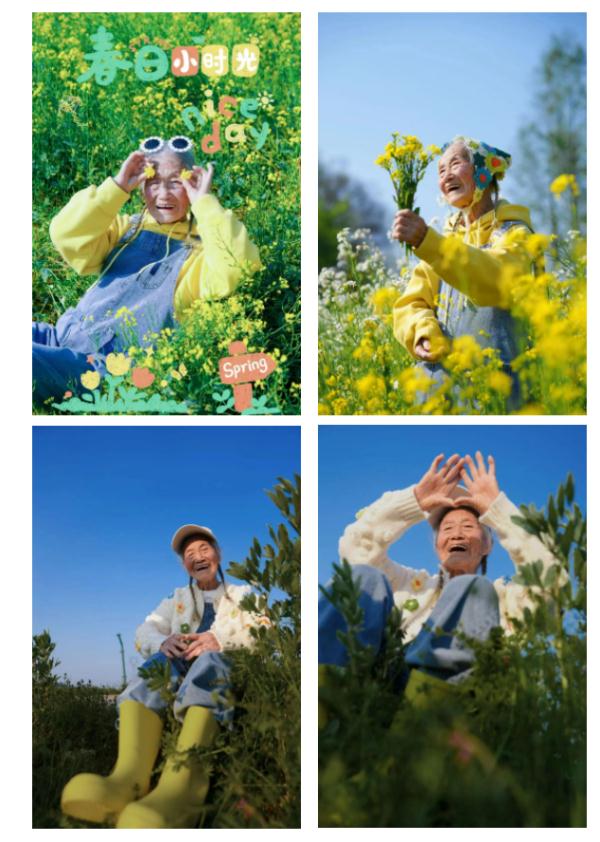 双马尾、背带裤…浙江98岁“少女”出潮片