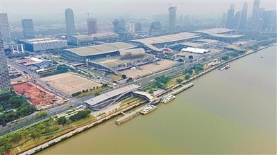 “三塔”辉映广交会展馆 见证广州“海丝”乘风破浪