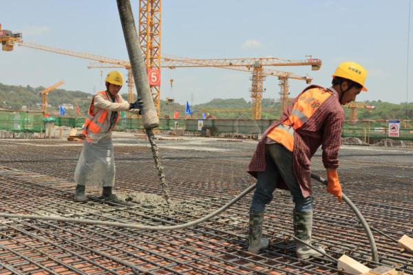 重庆东站承轨层结构施工全面完成 重庆东站承轨层结构施工全面完成