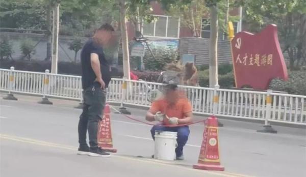 嫌交通标线碍事，酒店惊现“神操作”