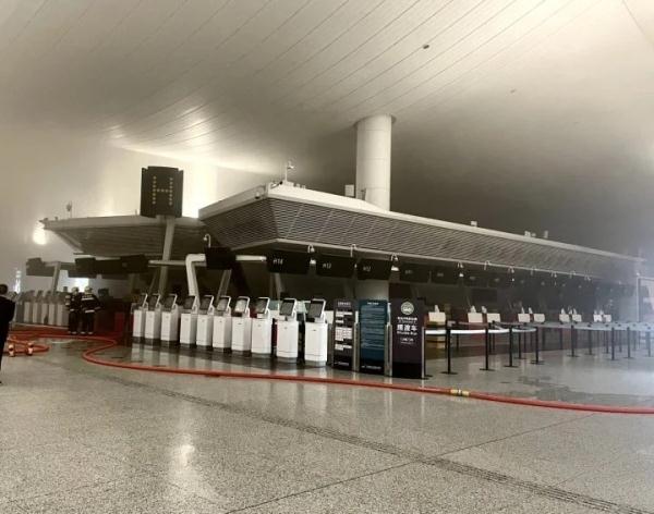 杭州萧山机场发生火情，机场通报