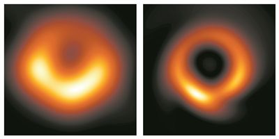 “甜甜圈”改头换面!全分辨率M87黑洞图像生成 “甜甜圈”改头换面!全分辨率M87黑洞图像生成