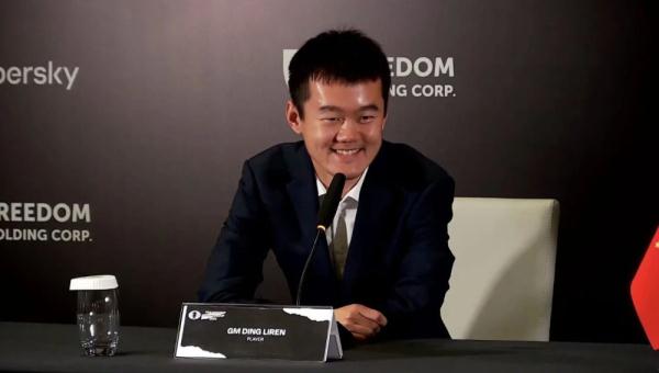 2023国象世界冠军赛:丁立人第六轮力克涅波姆尼亚奇扳平比分 2023国象世界冠军赛:丁立人第六轮力克涅波姆尼亚奇扳平比分