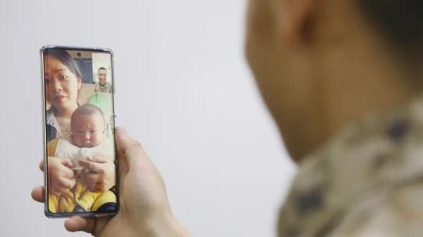 “孩子他爸”，来当兵了！