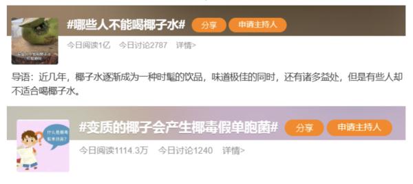 广东人注意！这种椰子水千万别乱喝，有人已进急诊