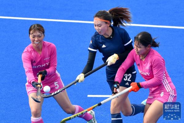曲棍球｜女子国际邀请赛：日本索尼队胜辽宁队