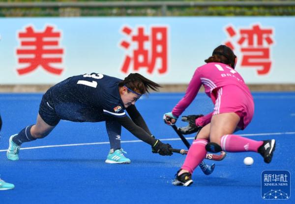 曲棍球｜女子国际邀请赛：日本索尼队胜辽宁队
