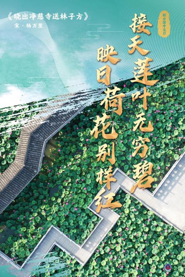 联合国中文日丨从古诗词看中文有多美