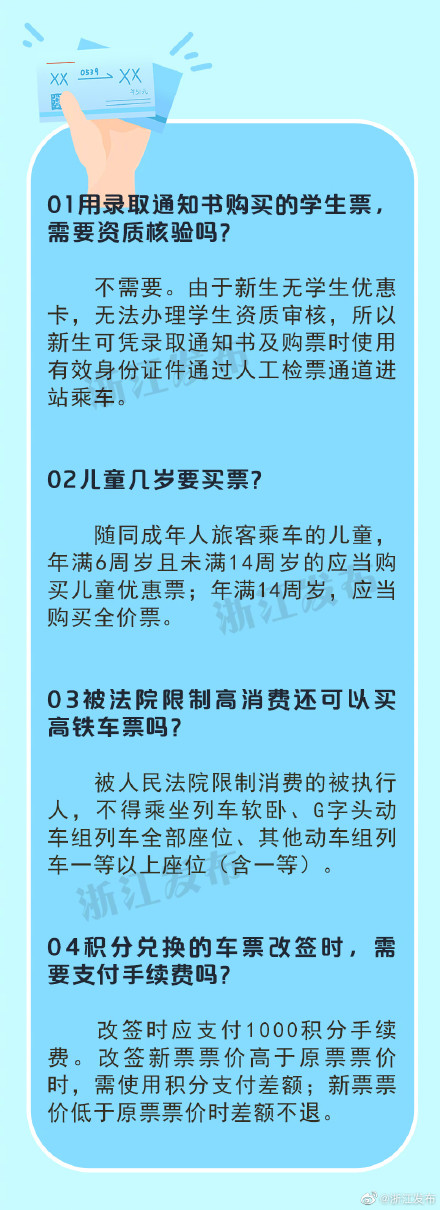 儿童几岁要买火车票？这些购票小知识帮你了解→