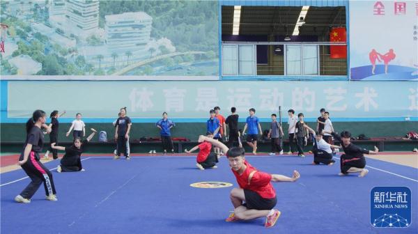 2023年全国青少年武术训练营在贵州织金启动