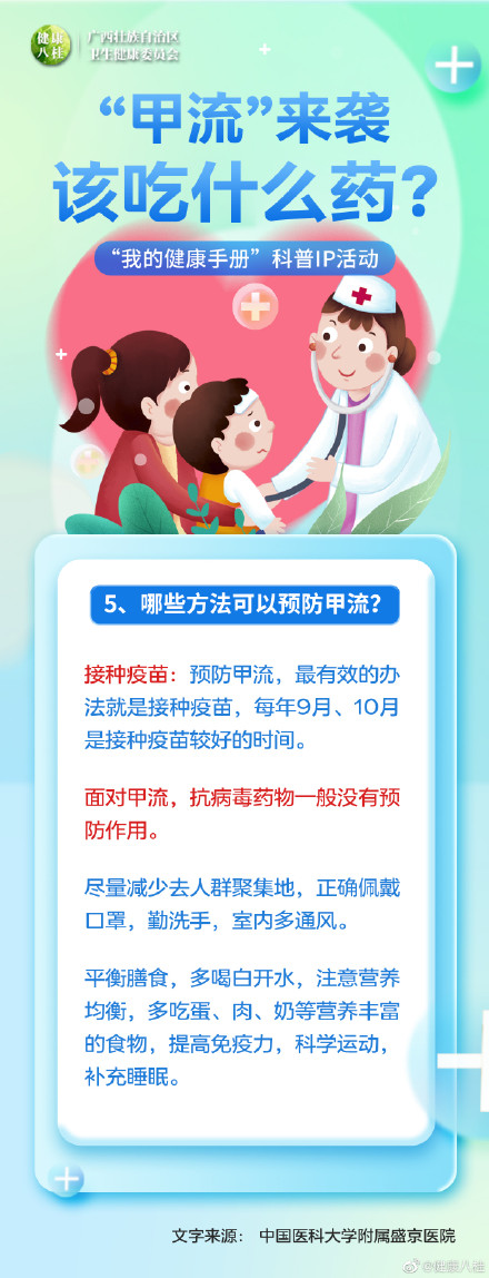 广西人该如何预防甲型流感?该吃什么药? 广西人该如何预防甲型流感?该吃什么药?