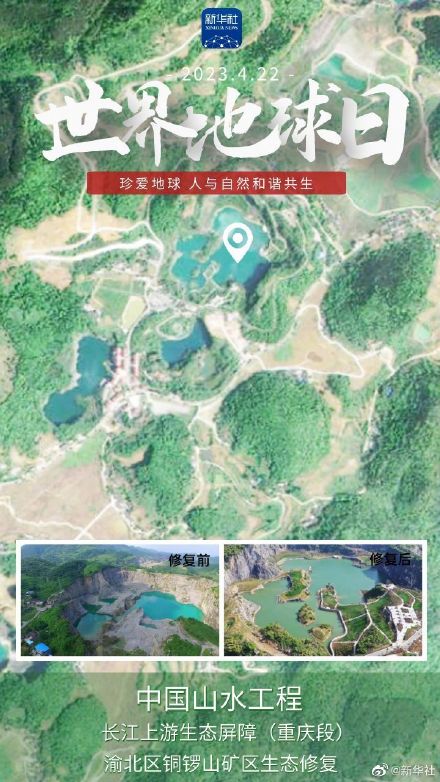 卫星视角下这些地方变美了