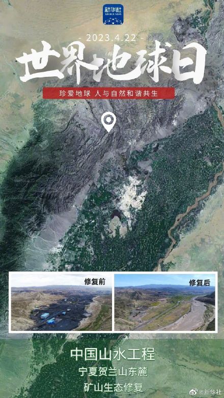 卫星视角下这些地方变美了