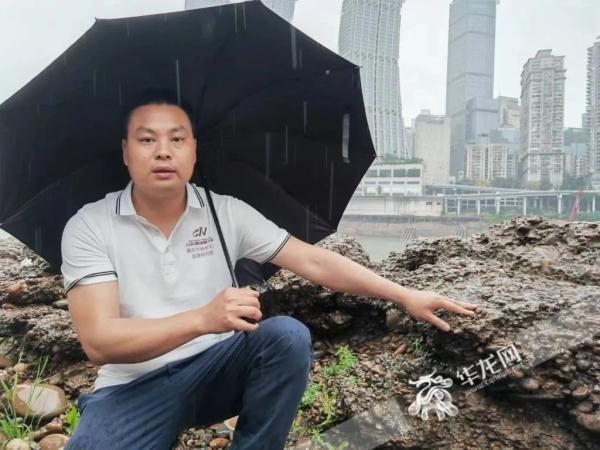 江北嘴江滩边的这些石头藏着重庆亿万年的秘密