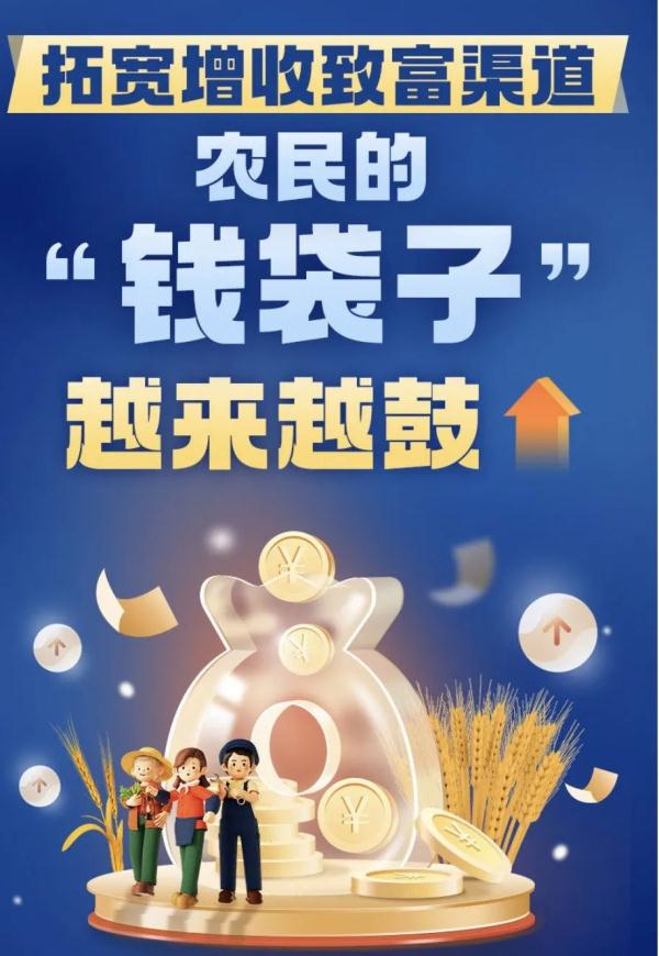 人均可支配收入6131元!农村居民的钱袋子越来越鼓 人均可支配收入6131元!农村居民的钱袋子越来越鼓