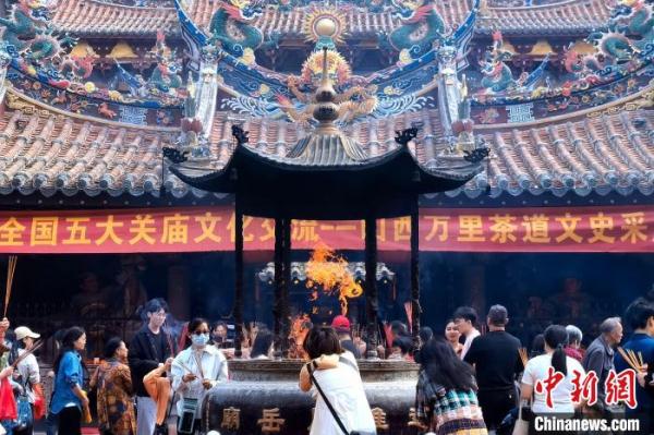 传承关公文化 “关公故里”山西民间组团回访泉州通淮关岳庙 传承关公文化 “关公故里”山西民间组团回访泉州通淮关岳庙