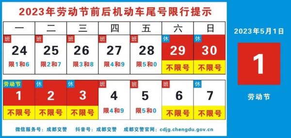 事关“五一”出行,这些你要知道! 事关“五一”出行,这些你要知道!