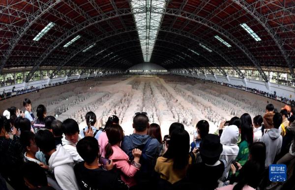 秦兵马俑参观旅游持续升温