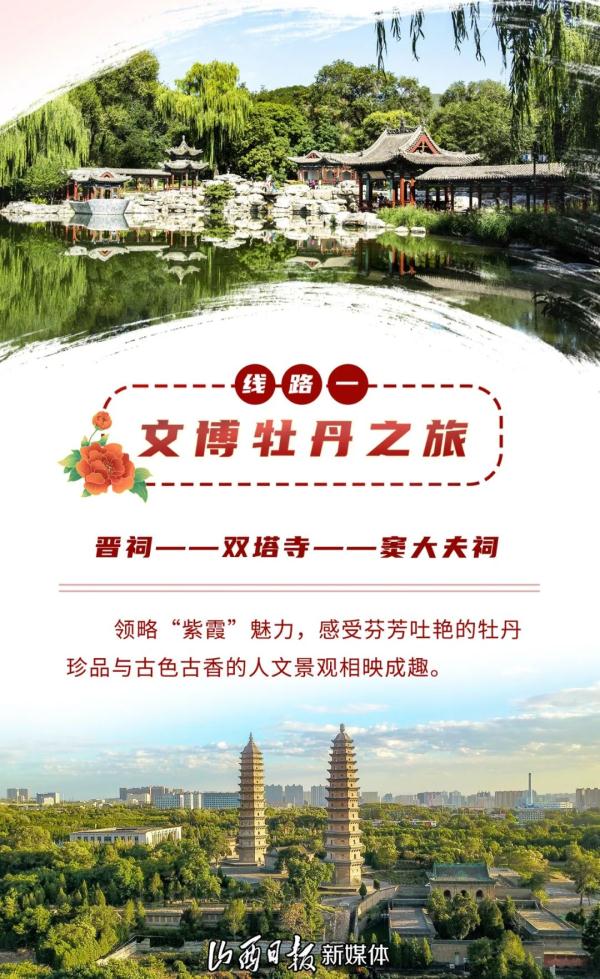 海报•五一请来晋丨太原市推出4条精品旅游线路，等你来“打卡”