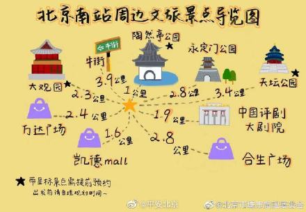 官方推荐!北京七大火车站周边文旅打卡地手绘地图请收藏 官方推荐!北京七大火车站周边文旅打卡地手绘地图请收藏