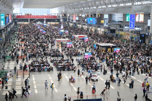 长三角铁路今日预计发送310万人次 ,较2019年同期增长23% 长三角铁路今日预计发送310万人次 ,较2019年同期增长23%