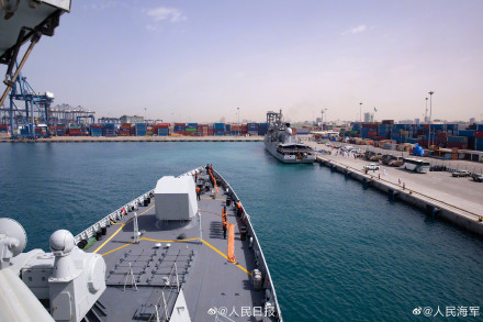 中国海军满满的安全感!海军苏丹撤离行动高清大图 中国海军满满的安全感!海军苏丹撤离行动高清大图