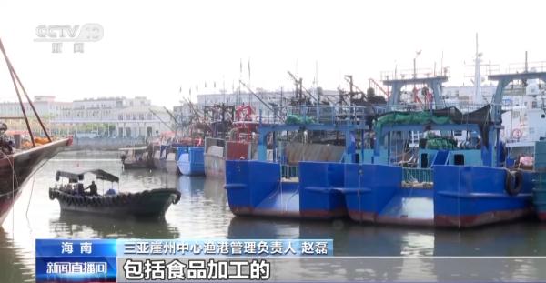 渔船陆续归港 海南三亚明日12时起进入伏季休渔期