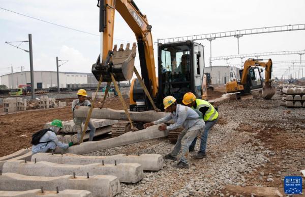 雅万高铁建设进行中 雅万高铁建设进行中
