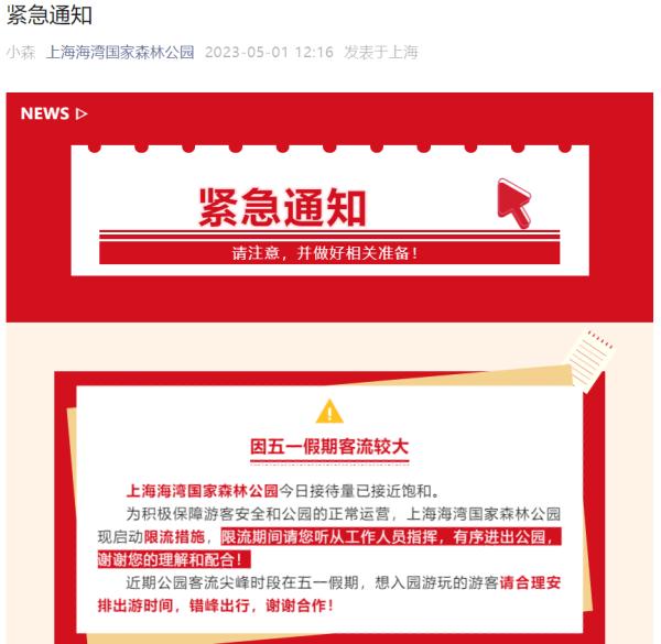 凌晨4点就排队!沪一景区紧急通知!野生动物园一幕引关注,游客:"赶紧走"