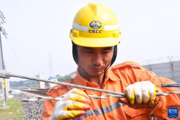 雅万高铁建设进行中 雅万高铁建设进行中