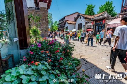 长沙靖港古镇蝶变开街