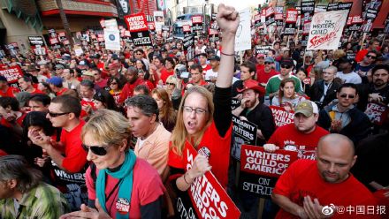 15年来首次！美国好莱坞编剧大罢工