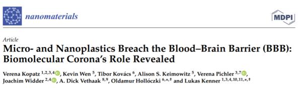 最快两小时，吃进的微塑料竟然能进入大脑！