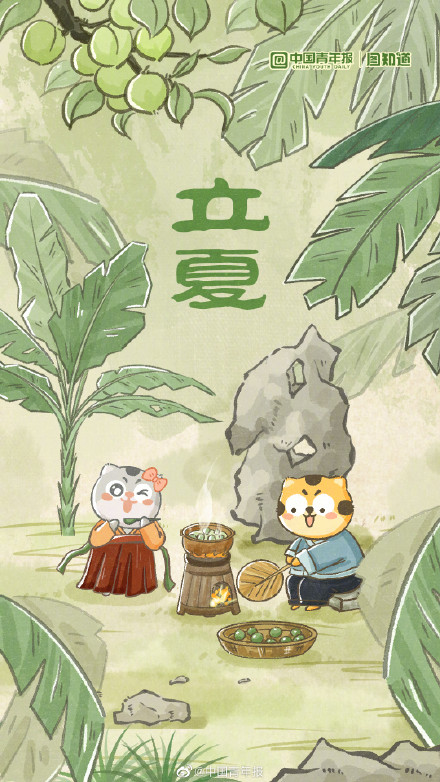 今日立夏丨梅子留酸软齿牙,芭蕉分绿与窗纱 今日立夏丨梅子留酸软齿牙,芭蕉分绿与窗纱