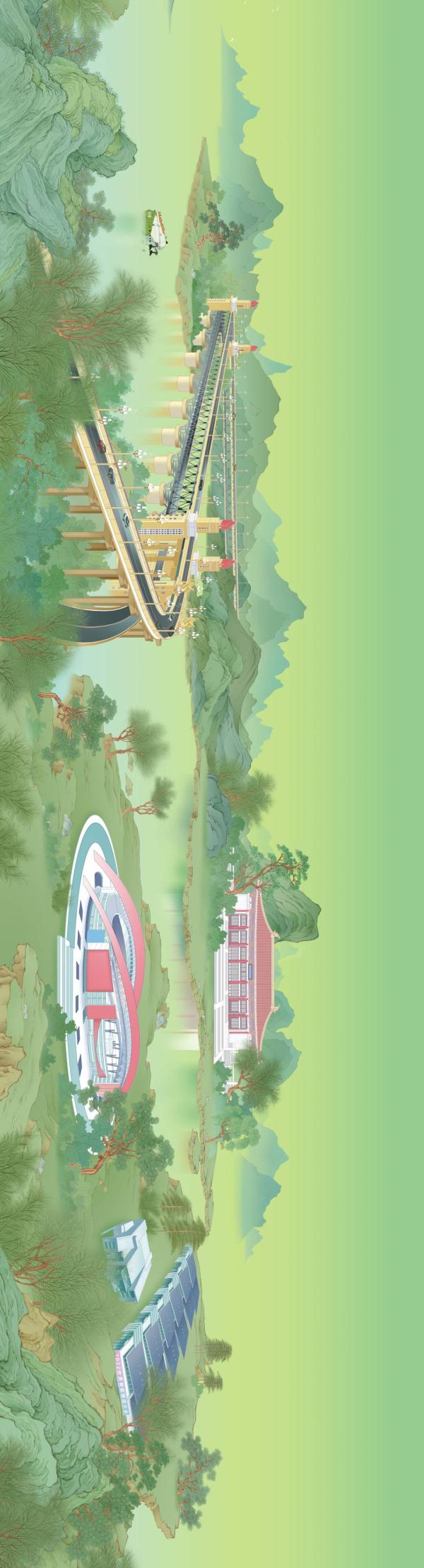 《新千里江山图·锦绣江苏》长卷,来了 《新千里江山图·锦绣江苏》长卷,来了