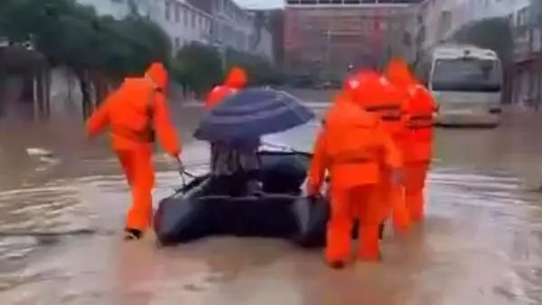 10地特大暴雨！江西启动防汛四级应急响应→