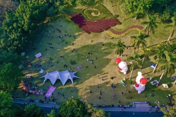 名单来了！广州拟开放73处公园草坪搭帐篷！