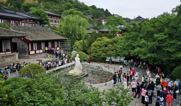 陕西临潼:长假过后“错峰”游 陕西临潼:长假过后“错峰”游