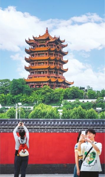 黄鹤楼新机位，红了