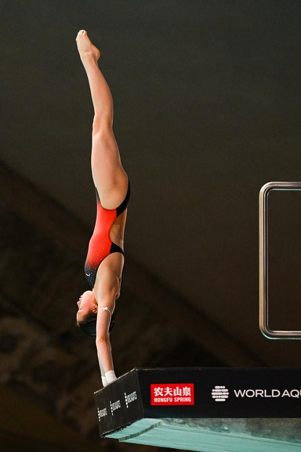 神仙打架 三跳满分！全红婵、陈芋汐包揽跳水世界杯蒙特利尔站女子10米台冠亚军