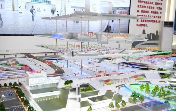 西安东站站房工程正式开工建设 西安东站站房工程正式开工建设