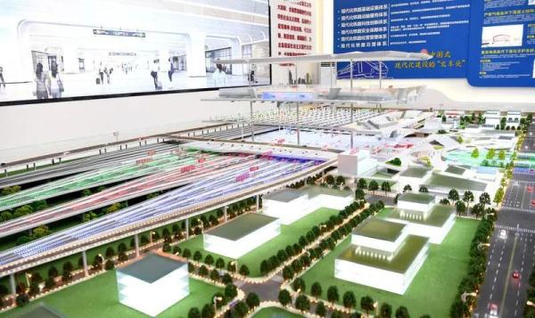 西安东站站房工程正式开工建设 西安东站站房工程正式开工建设