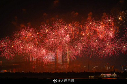 橘子洲烟花回来了